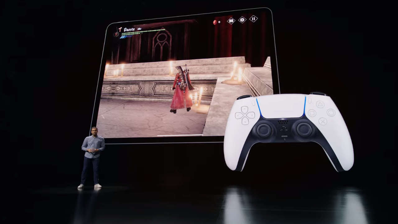 iPad Pro ze wsparciem dla DualSense
