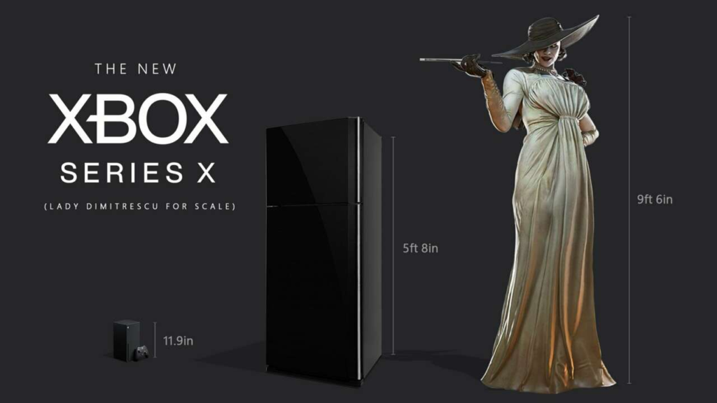 Meme z Resident Evil Village