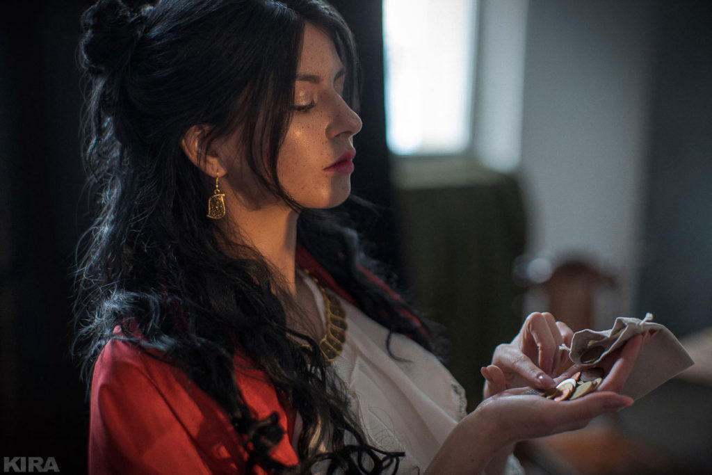 Wiedźmin 3 cosplay z Ciri