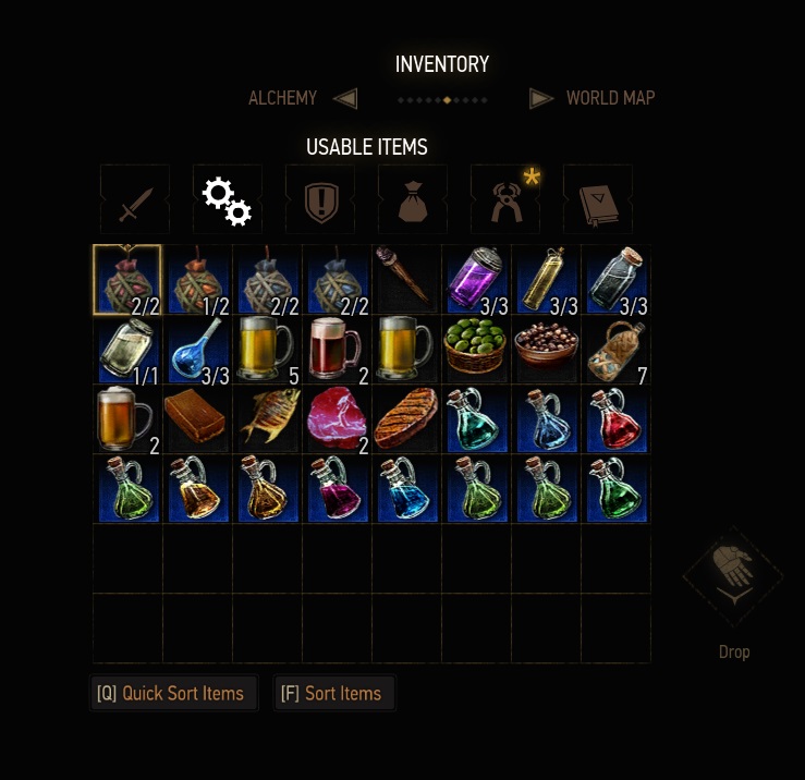 Wiedźmin 3 mod automatyczne nakładanie olejów