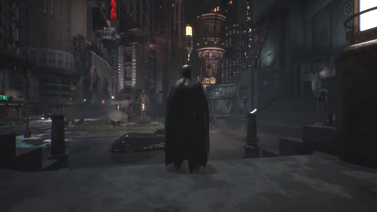 Batman z fanowskiego projektu na Unreal Engine