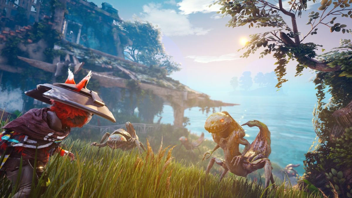 Porównanie grafiki w Biomutant