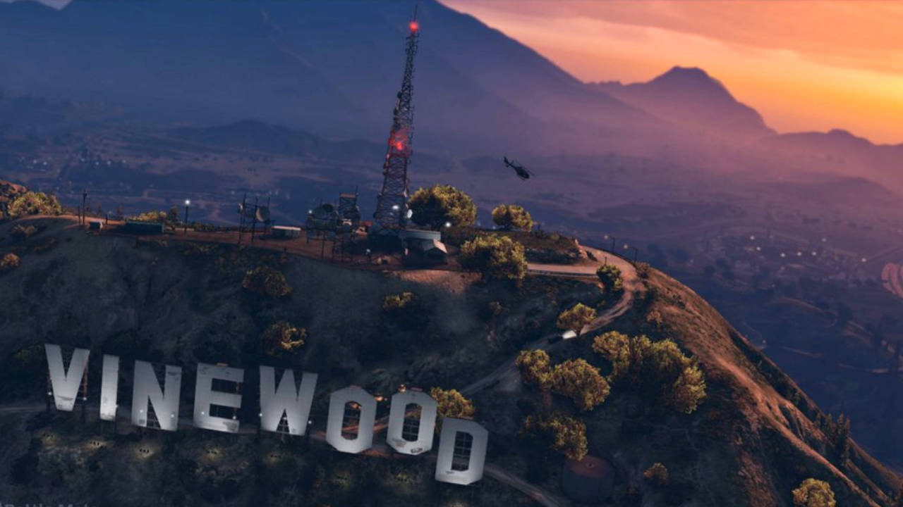 GTA V dostepne rowniez na PlayStation 5 - mapa Los Santos