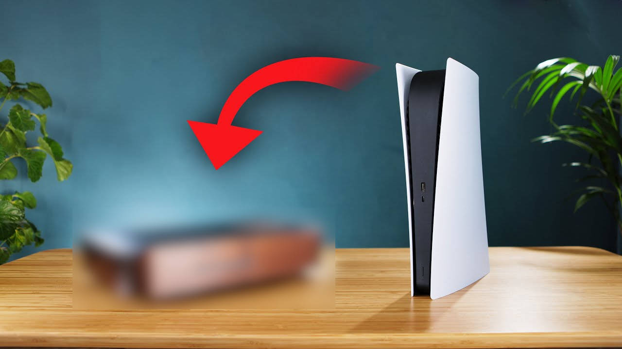 PS5 z drewna i włókna węglowego