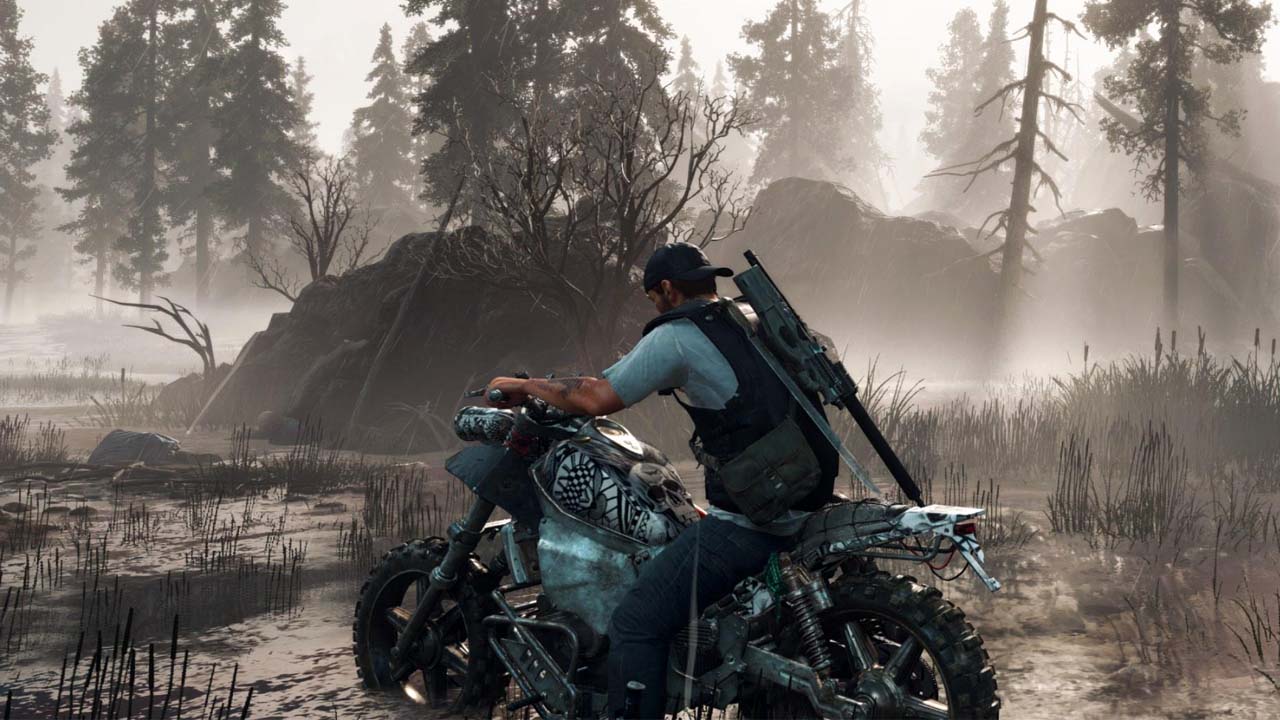 Zmodowane Days Gone na PC - zrzut ekranu