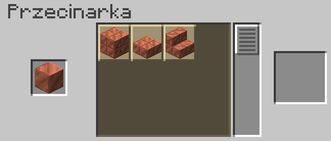 bloki miedzi można przerobić także w przecinarce