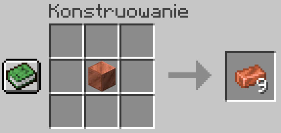 receptura wytwarzania sztabek miedzi z bloku miedzi