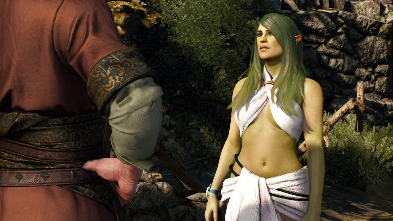 Wiedźmin 3 - pani jezior dodana do gry dzięki modyfikacji