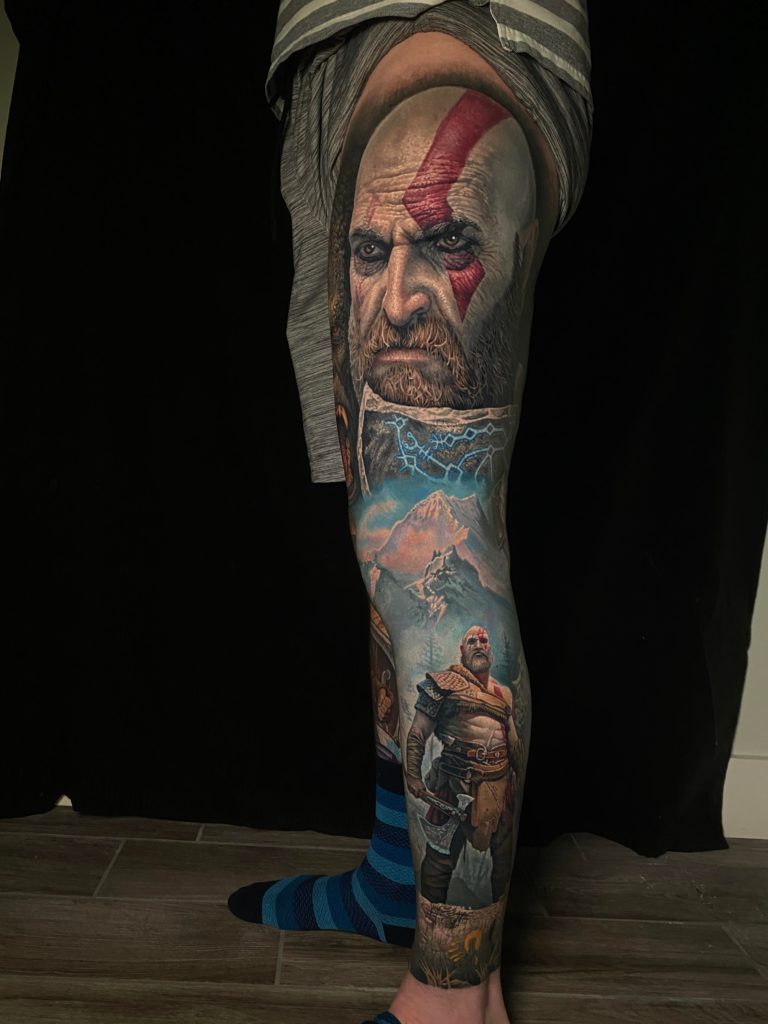Tatuaż God of War2