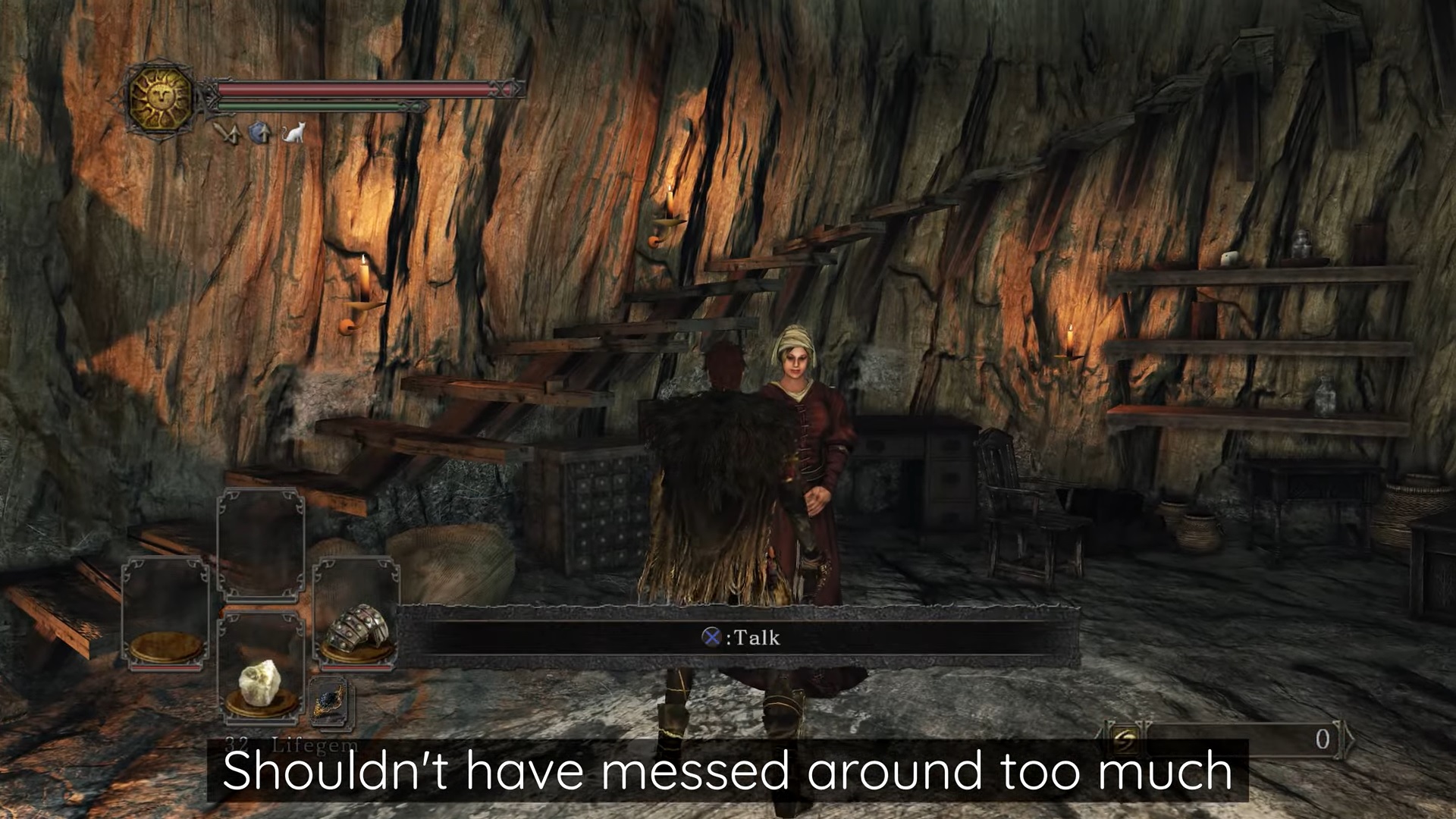 Dark Souls 2 bez gadania