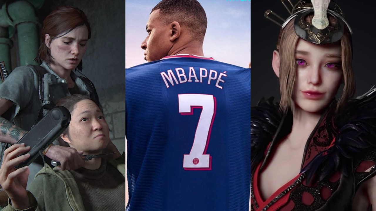 DoGRYwka - Ellie próbuje poderżnąć gardło kobiecie, Kylian Mbappé, postać z Hunter’s Arena_ Legends