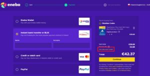 Eneba - desktop - doładowanie psn