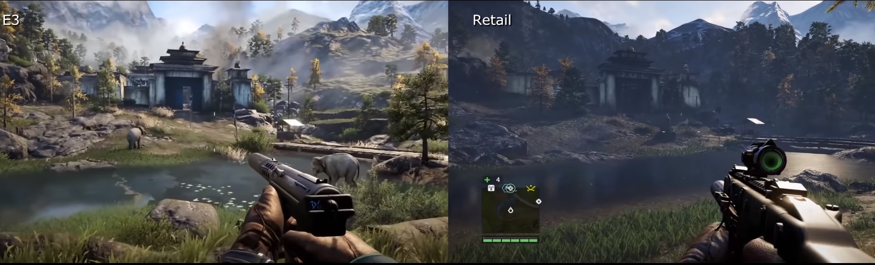 Far Cry 4 downgrade