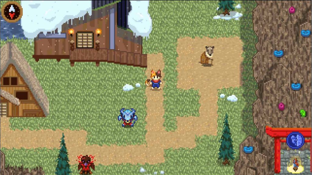 Google Doodle - zrzut ekranu z gry