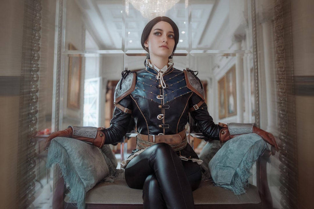 Wiedźmin 3 - cosplay Syanna jako torieaesth