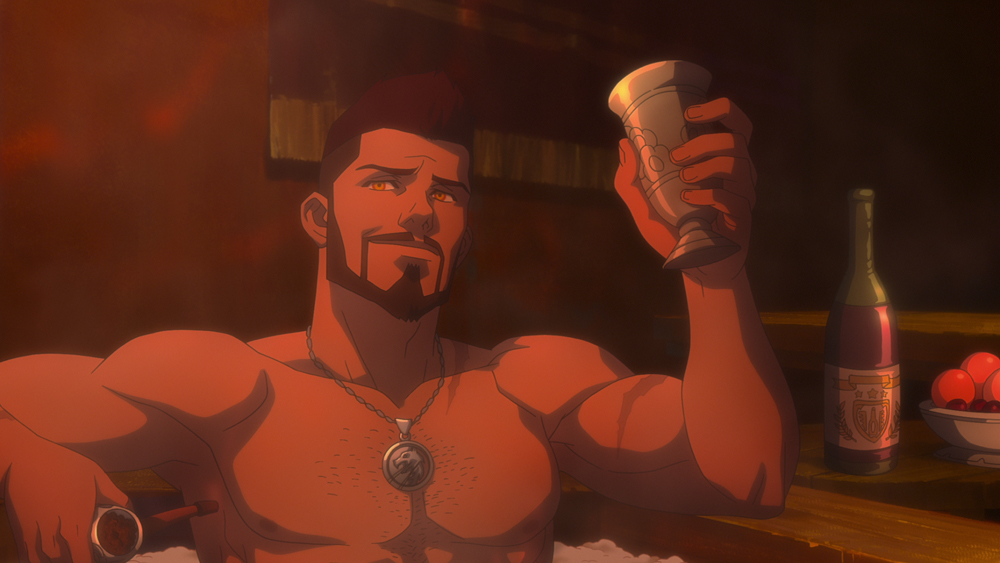 Wiedźmin Zmora Wilka Vesemir