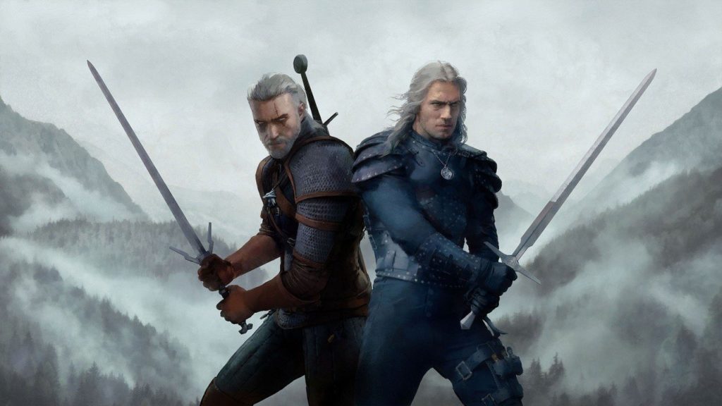 Geralt z Netflixa i z Wiedźmina 3