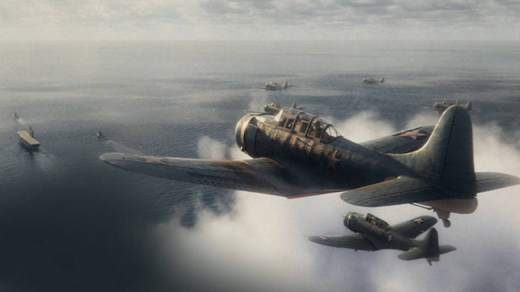 Call of Duty Vanguard - samoloty lecą nad oceanem