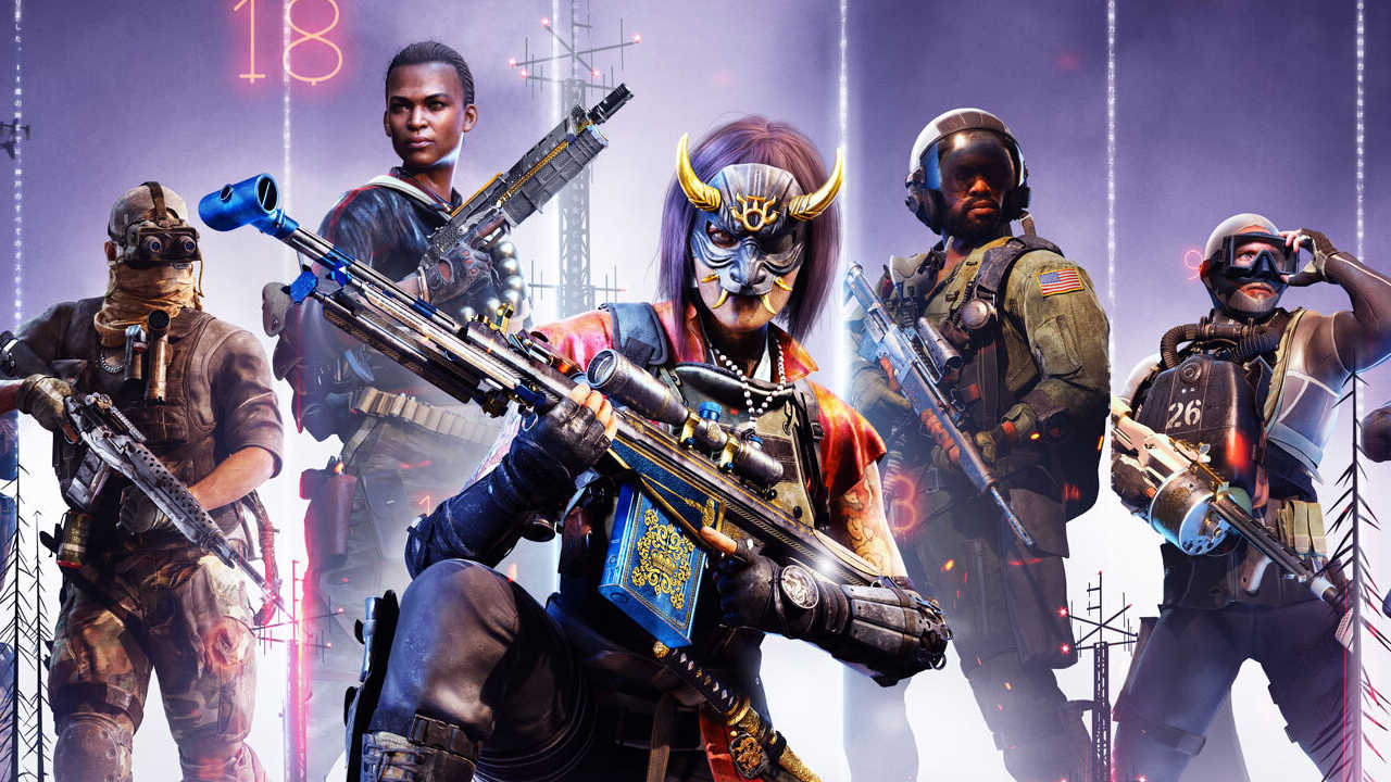 Call of Duty Warzone - żołnierze z piątego sezonu z brońmi w cool pozach