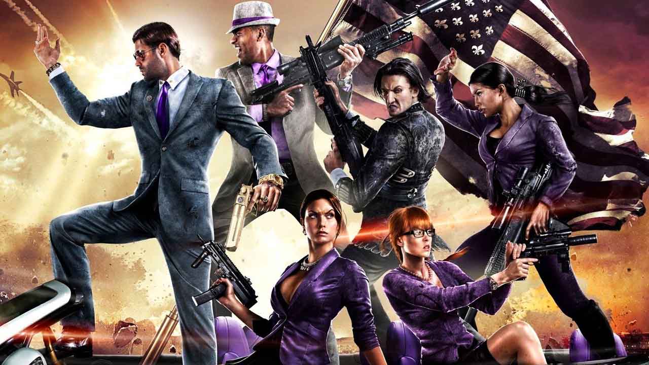 Saint's Row - grafika z postaciami