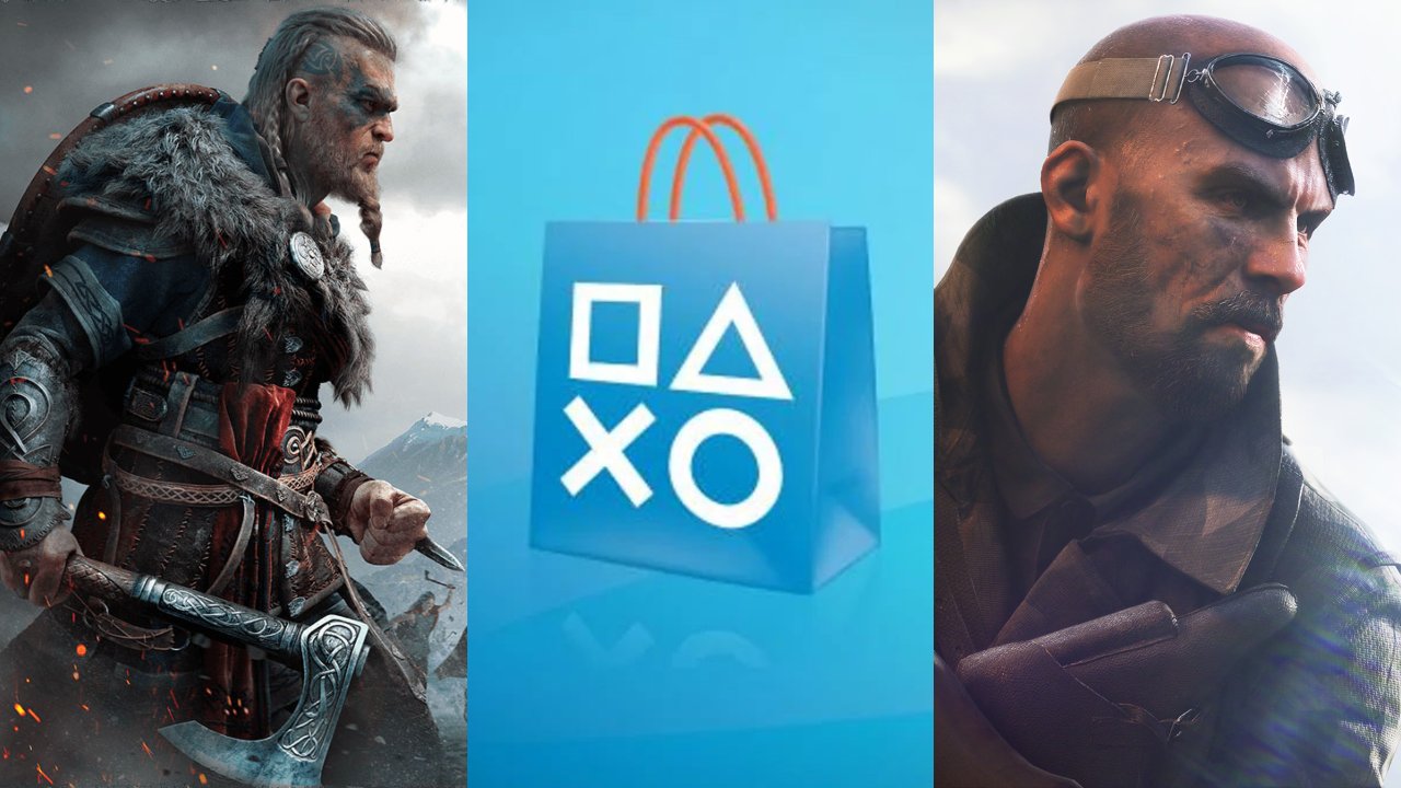 Promocje dnia – rabat na wszystko, np. Battlefield V za 4 zł, AC: Valhalla za 123 zł, doładowanie PS Store za 80 zł