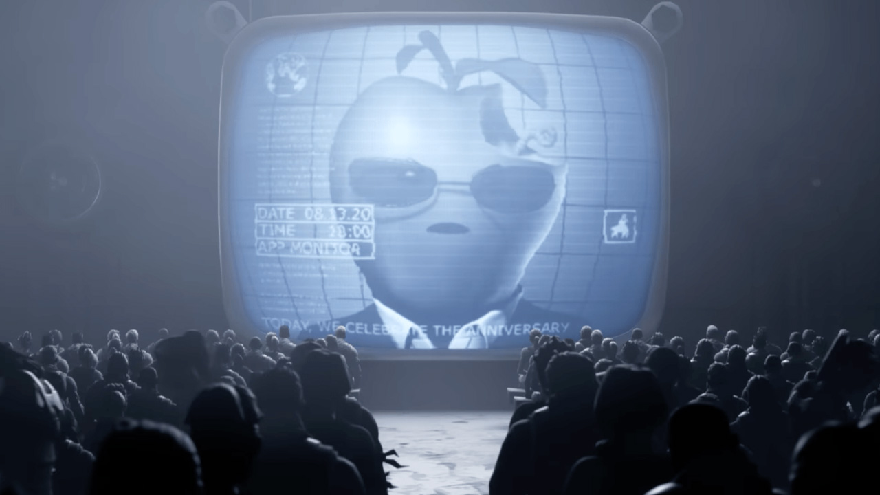 Apple i Fortnite - grafika