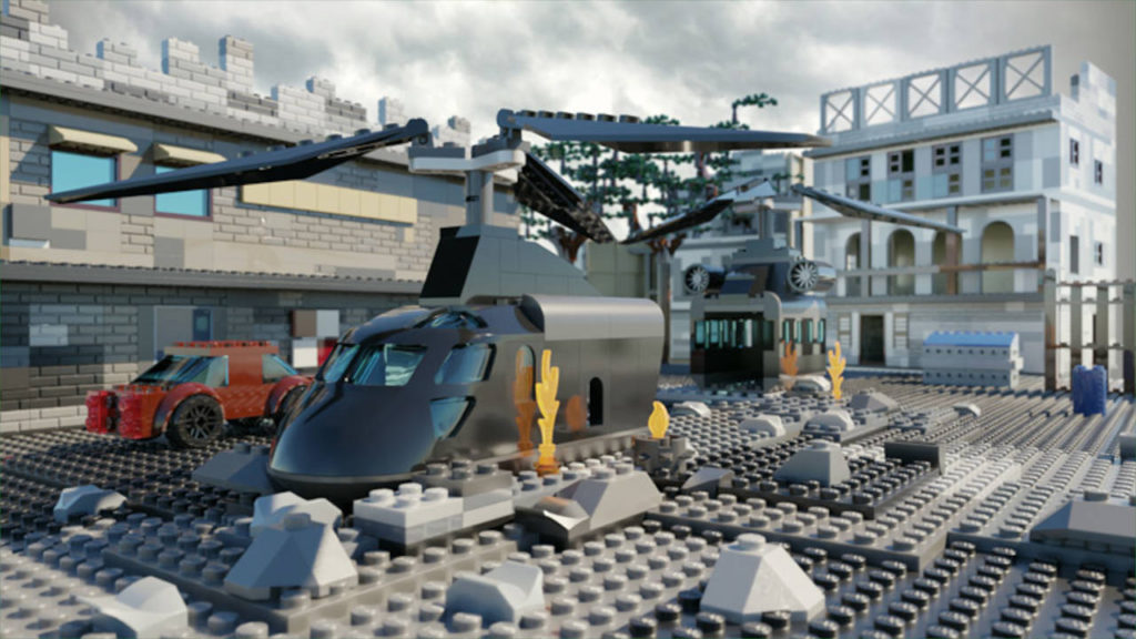 Call of Duty x LEGO - mapa Crash - PG
