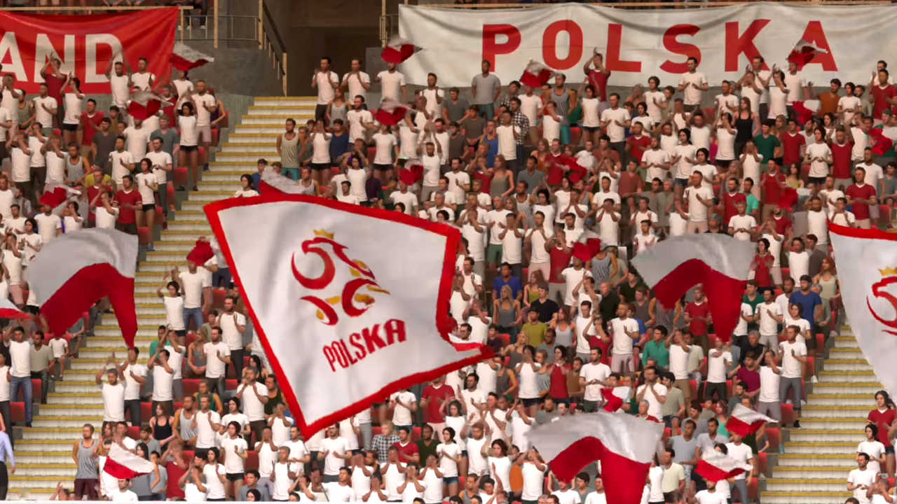 FIFA 22 - polscy kibice na trybunach - PG