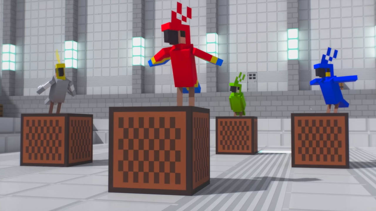 Minecraft Bedrock Edition 1.17.30 - aktualizacja - papugi tańczą - PG