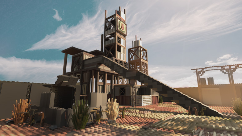 Call of Duty x LEGO - mapa Rust - PG