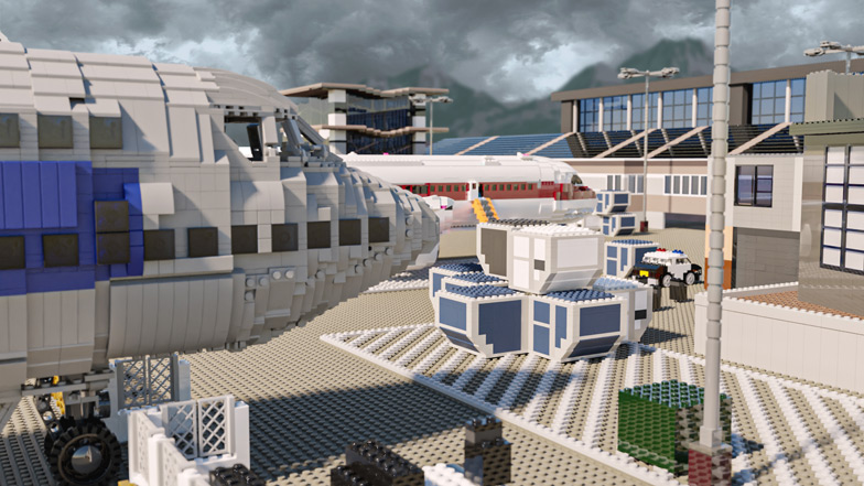 Call of Duty x LEGO - mapa Terminal - PG