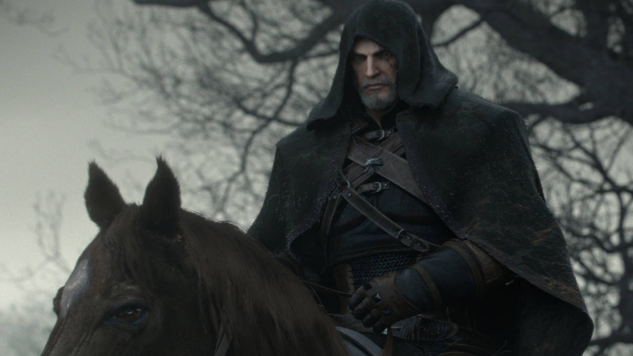 Wiedźmin 3 Dziki Gon - CD Projekt RED - Geralt na Płotce