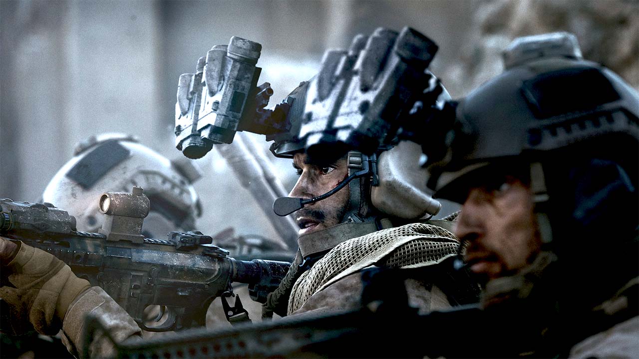 Call of Duty Modern Warfare - grafika z żołnierzami