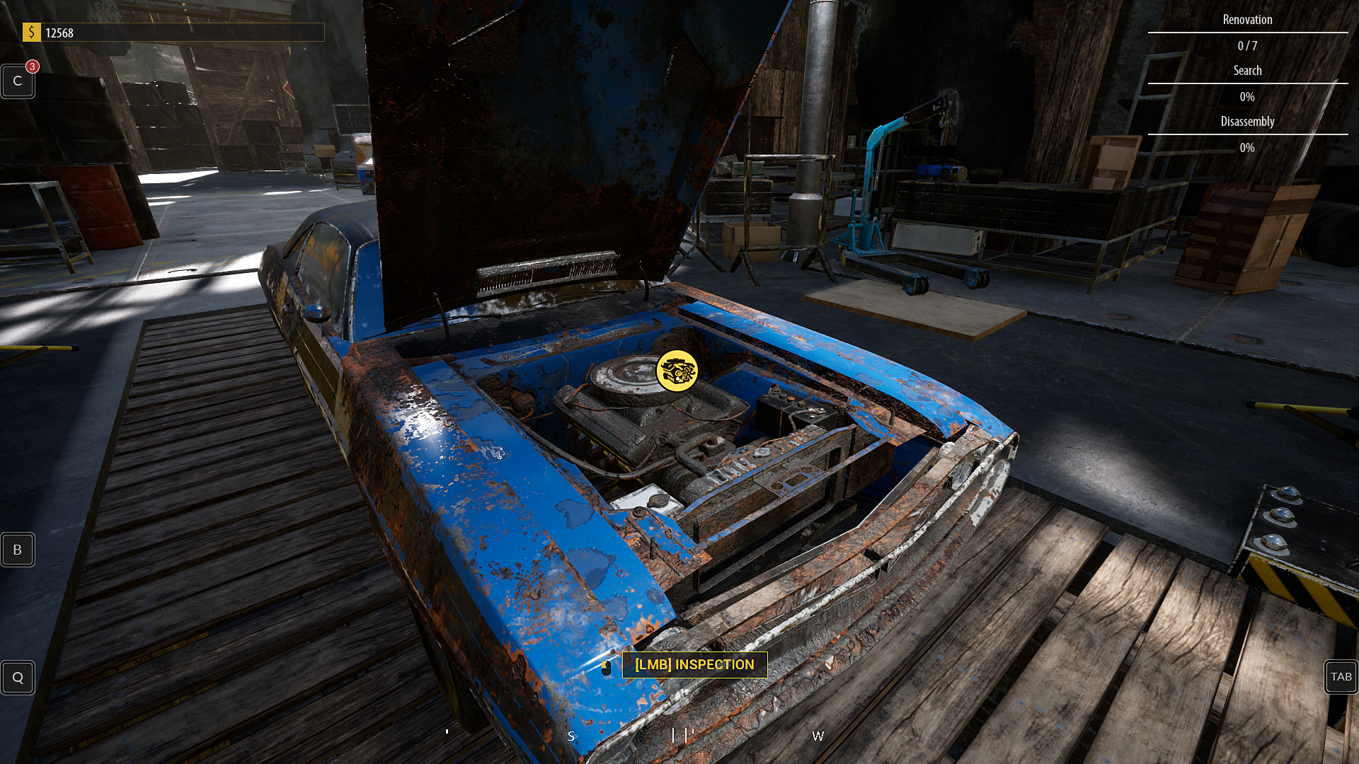 Junkyard Simulator autko
