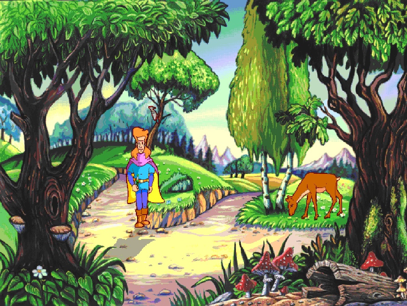 Książę i Tchórz krajobrazik