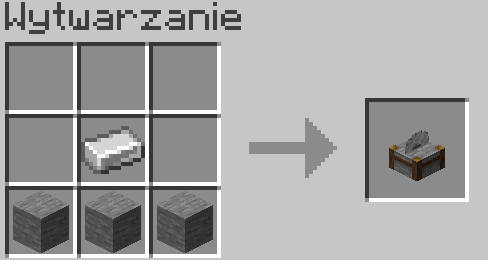 Minecraft - receptura przecinarki