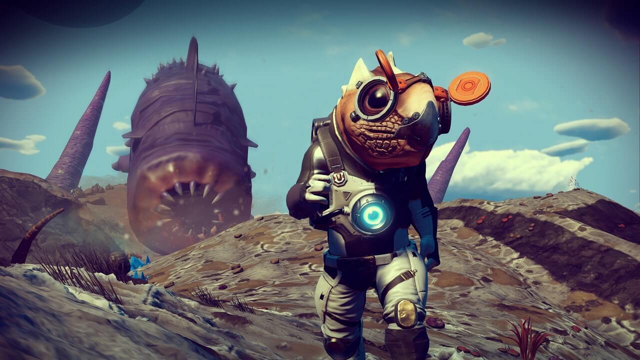 No Man's Sky czerwie