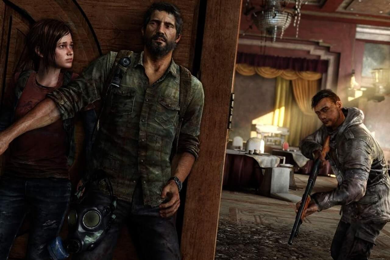 joel i ellie z the last of us na playstation 3