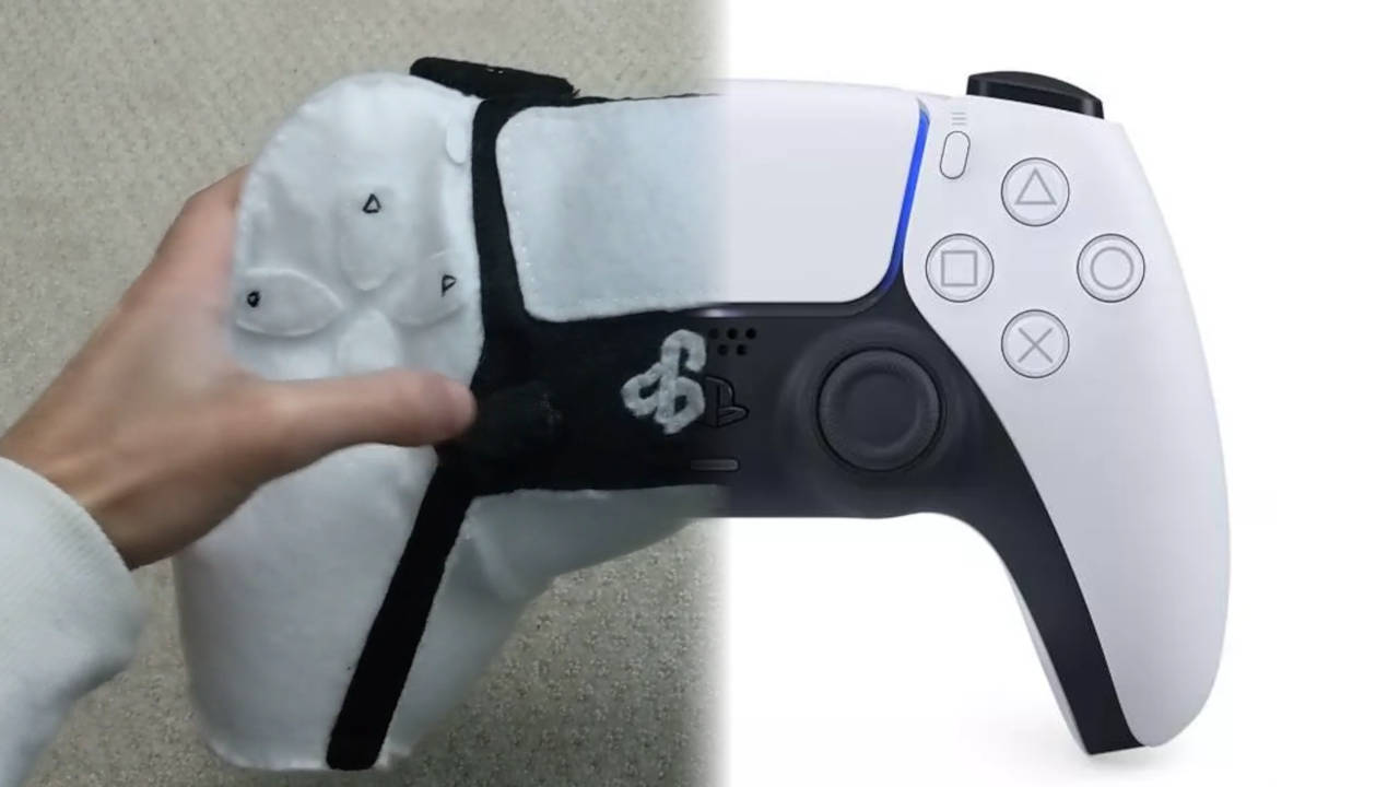 Pluszowy pad DualSense - PG