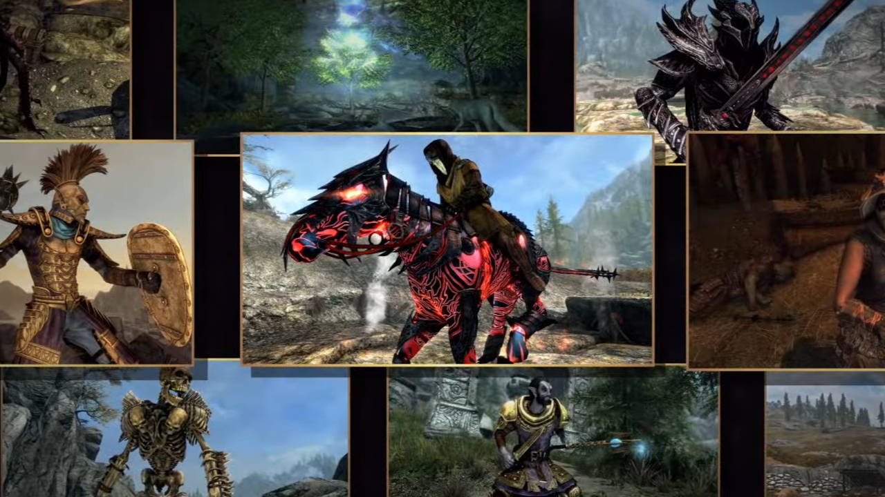 The Elder Scrolls V Skyrim Anniversary Edition i Anniversary Upgrade - grafika z nowościami