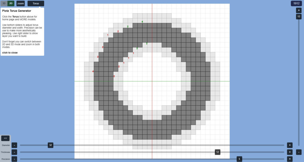 Tworzenie okręgów w Plotz Modeller