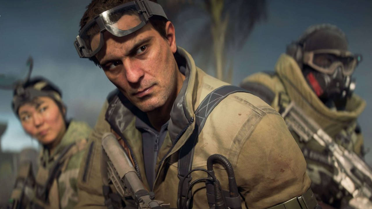 Battlefield 2042 - trójka żołnierzy gotowa do walki