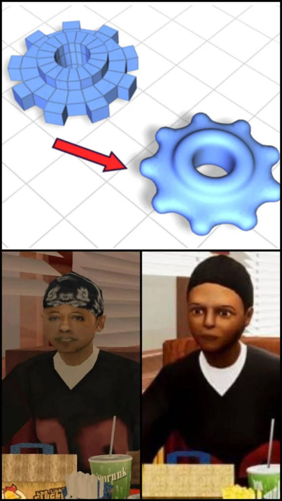 GTA The Trilogy The Definitive Edition - wygładzone modele - pasek - PG