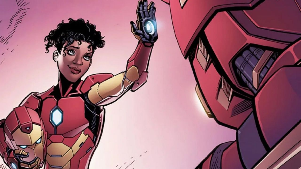 kadr z komiksu z Ironheart