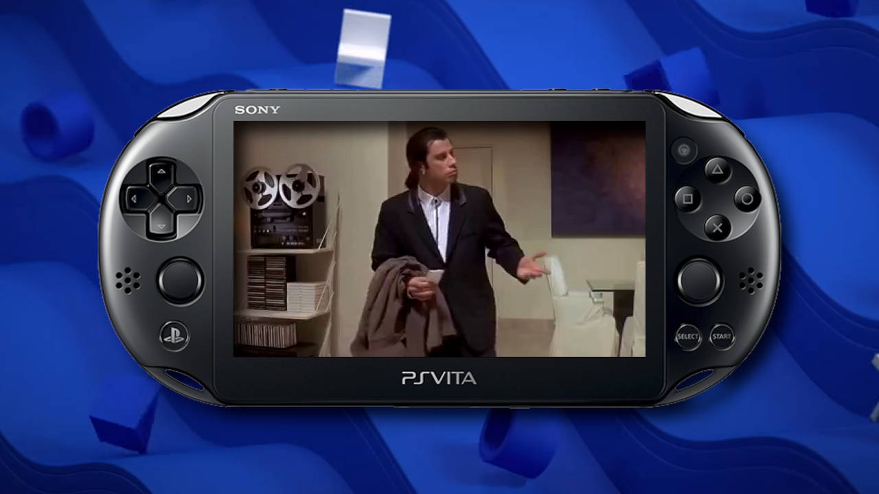PS Vita - Pulp Fiction Meme