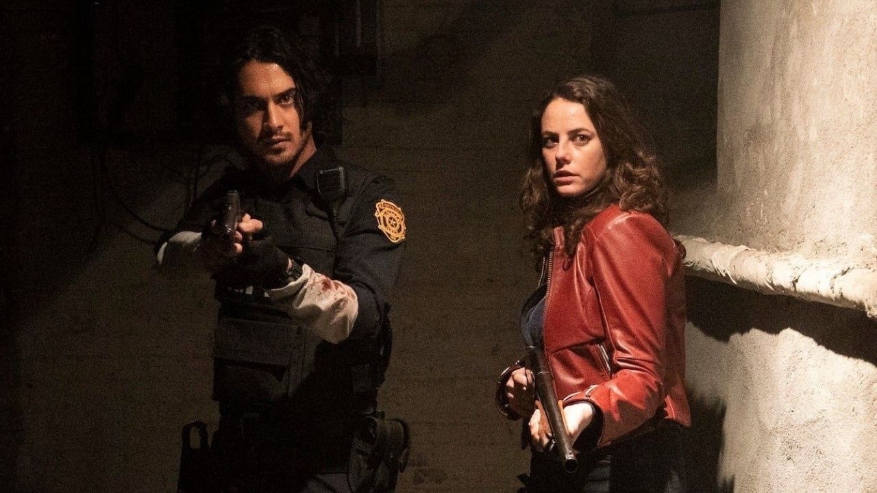 Avan Jogia i Kaya Scodelario w Resident Evil: Witajcie w Raccoon City