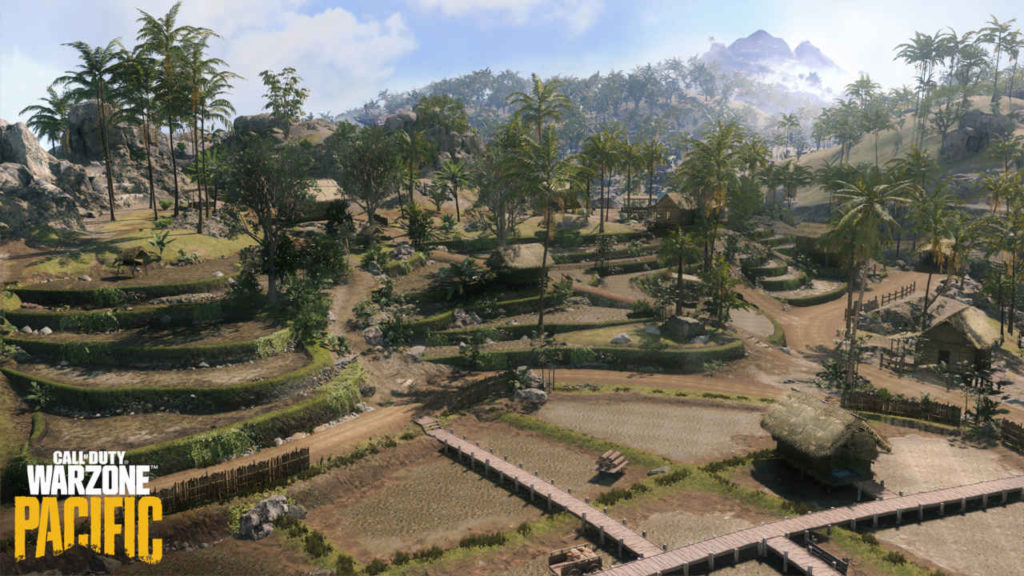 Call of Duty Warzone Pacific - Caldera - uprawy