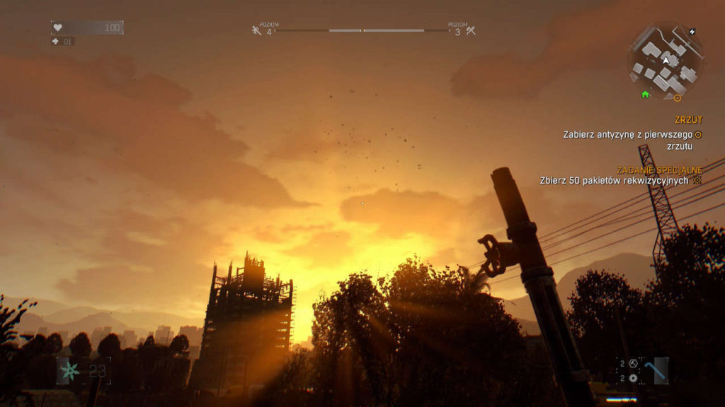 Dying Light Platinum Edition - efekt flary