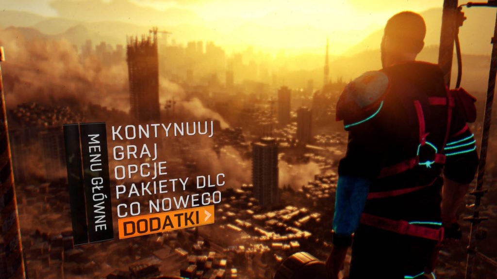 Dying Light Platinum Edition - menu główne