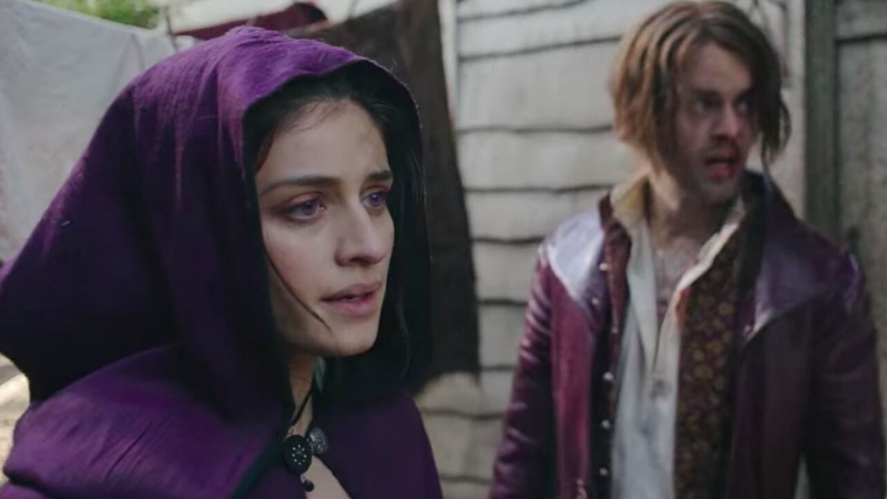 Yennefer i Jaskier w 2. sezonie serialu Wiedźmin